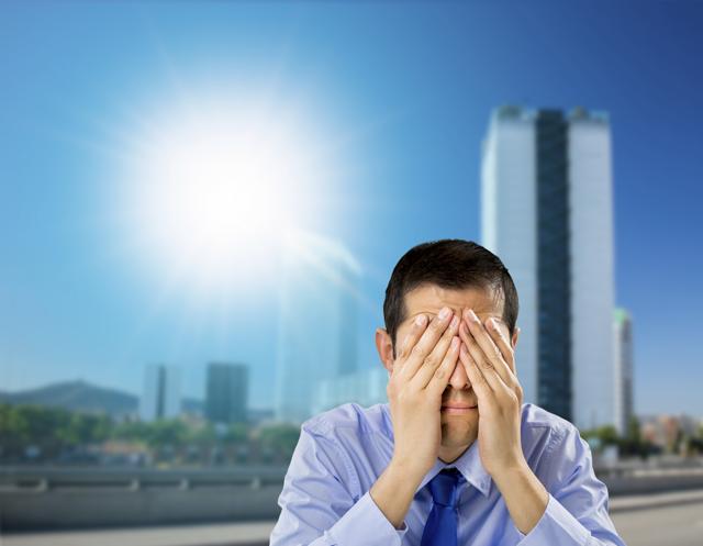 Being exposed to the sun for can also trigger an attack. (Getty Images/iStockphoto)