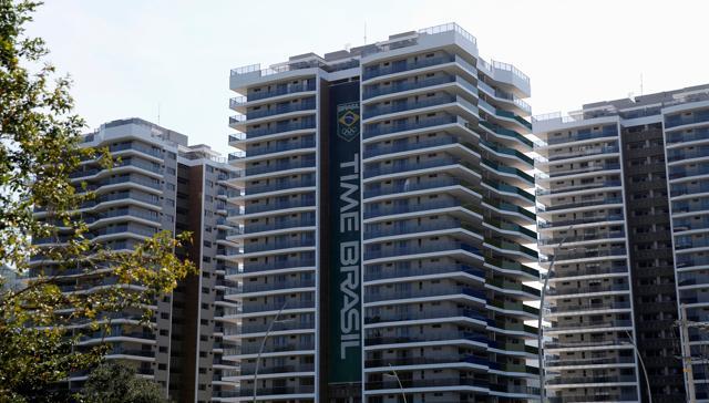 The building of Team Brazil is pictured in the Rio 2016 Olympic Village in Rio de Janeiro, Brazil. (REUTERS PHOTO) The building of Team Brazil is pictured in the Rio 2016 Olympic Village in Rio de Janeiro, Brazil. (REUTERS PHOTO)