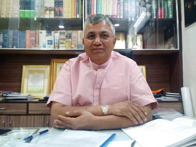 In a bill introduced in the Lok Sabha earlier this year, Chaudhary wanted “consultation” with the SC collegium for appointing judges to be merely advisory and “non-binding” in nature. (HT Photo) In a bill introduced in the Lok Sabha earlier this year, Chaudhary wanted “consultation” with the SC collegium for appointing judges to be merely advisory and “non-binding” in nature. (HT Photo)