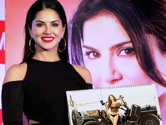 Bollywood actor Sunny Leone during a product launch in Mumbai. (PTI)