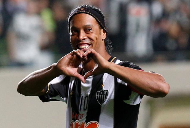 A file photo of Brazilian footballer Ronaldinho. (Reuters Photo)