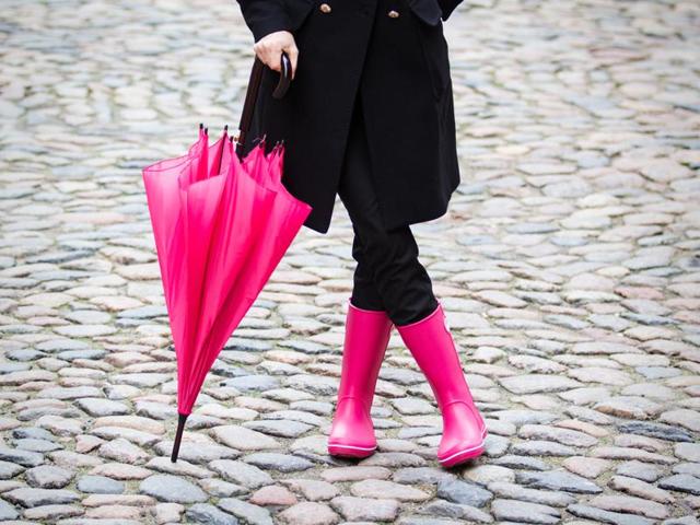 When it comes to choosing footwear during monsoon, jelly shoes, flats, floaters and any other sturdy footwear will be your best pick. (Shutterstock) When it comes to choosing footwear during monsoon, jelly shoes, flats, floaters and any other sturdy footwear will be your best pick. (Shutterstock)