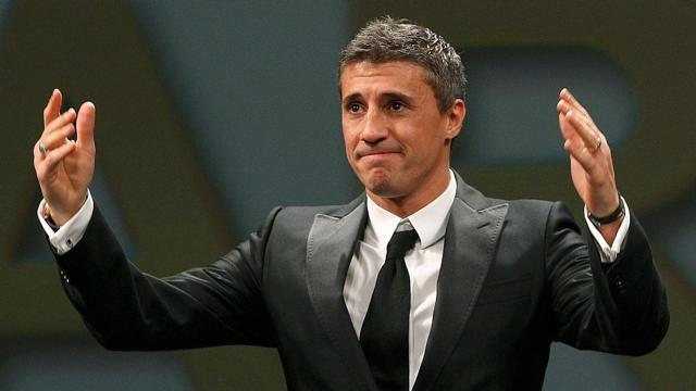 A file photo of former Argentine footballer Hernan Crespo. (AP Photo)