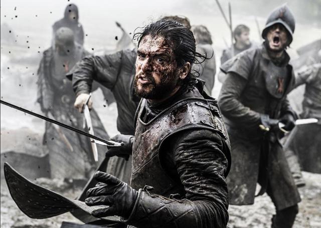 Kit Harington as Jon Snow in a still from Game of Thrones. (HBO)