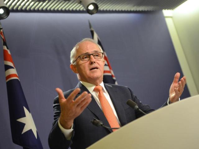 Australia's Prime Minister Malcolm Turnbull said that the Nationals’ larger representation in his government entitled the more conservative, rural-based coalition partner to two additional seats in his cabinet.(AFP)