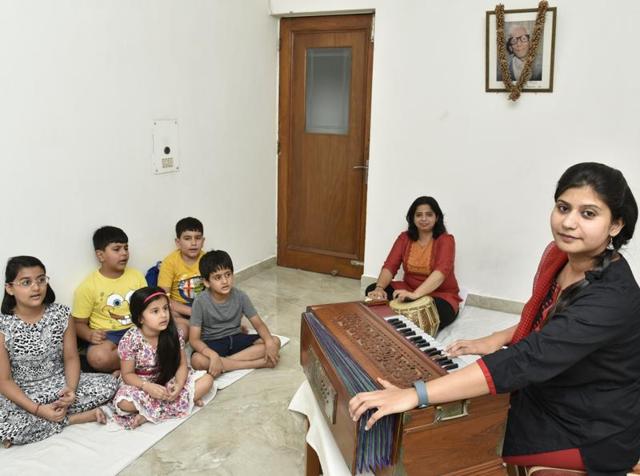 Music helped Shriya Rastogi handle her behavioural issues and social anxiety. (Photo: Naveen Gulati) Music helped Shriya Rastogi handle her behavioural issues and social anxiety. (Photo: Naveen Gulati)