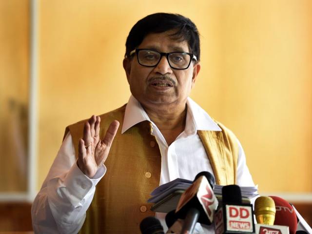 Congress MP Shantaram Naik was named as the head of the PAC’s sub-group on defence. (Hindustan Times) Congress MP Shantaram Naik was named as the head of the PAC’s sub-group on defence. (Hindustan Times)