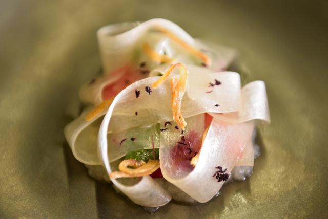 Textures of Radish created by Dornon (Photo: Arijit Sen/HT)