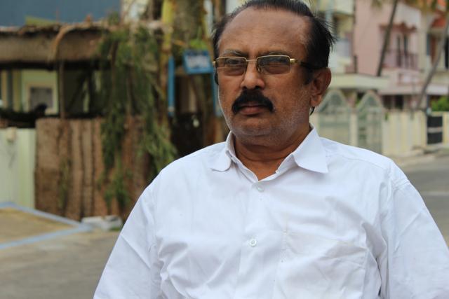 Writer Velusamy says that Perumal Murugan must have the courage to come back to Namakkal and write again. (Photo: Sandhya Ravishankar)