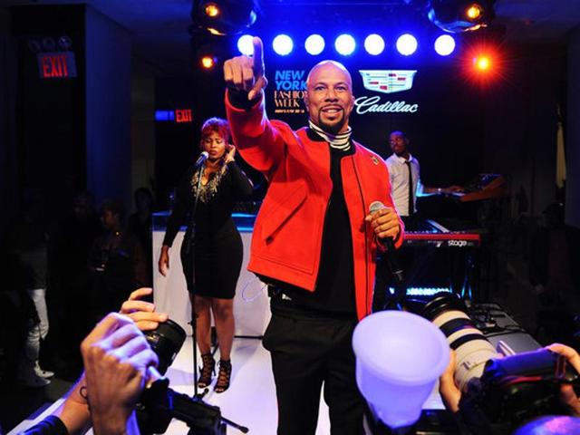 In this photo, Common performs at the CFDA x Cadillac opening night party during New York Fashion Week: Men’s Spring/Summer 2017. (Instagram) In this photo, Common performs at the CFDA x Cadillac opening night party during New York Fashion Week: Men’s Spring/Summer 2017. (Instagram)