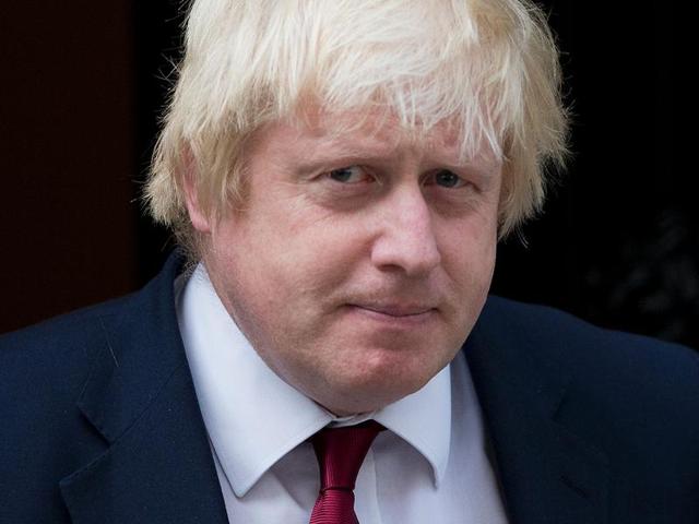 Newly appointed foreign secretary Boris Johnson leaves 10 Downing Street in London, July 13 after new British Prime Minister Theresa May took office. (AFP) Newly appointed foreign secretary Boris Johnson leaves 10 Downing Street in London, July 13 after new British Prime Minister Theresa May took office. (AFP)