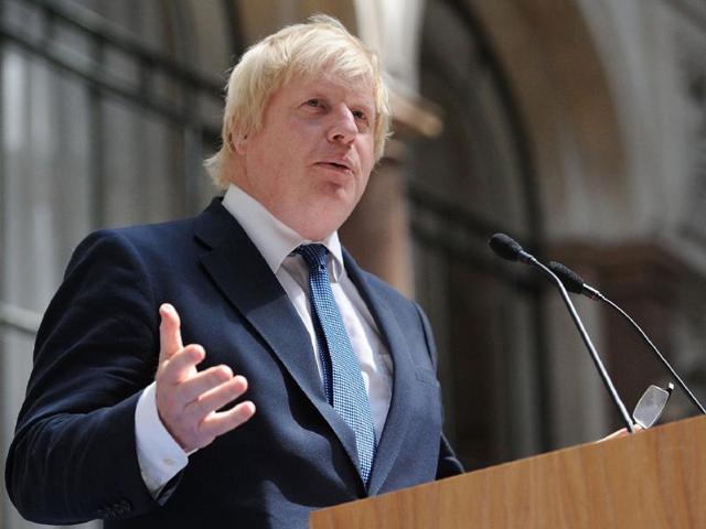 Newly appointed Foreign Secretary Boris Johnson addresses staff inside the Foreign and Commonwealth Office (FCO) in central London on July 14. (AFP) Newly appointed Foreign Secretary Boris Johnson addresses staff inside the Foreign and Commonwealth Office (FCO) in central London on July 14. (AFP)