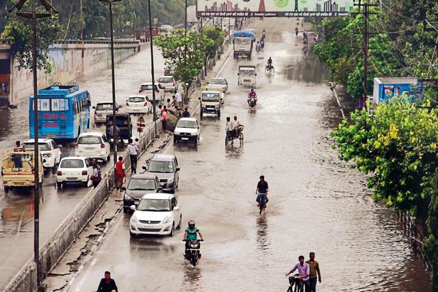 Residents say during initial years, the drainage system worked properly.(HT File Photo) Residents say during initial years, the drainage system worked properly.(HT File Photo)