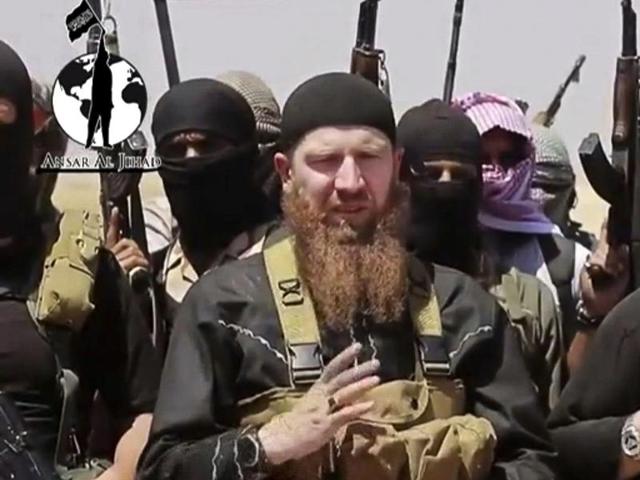 This file image made from undated video posted on a social media account frequently used for communications by the Islamic State of Iraq and the Levant (ISIL), shows Omar al-Shishani. (AP File Photo) This file image made from undated video posted on a social media account frequently used for communications by the Islamic State of Iraq and the Levant (ISIL), shows Omar al-Shishani. (AP File Photo)