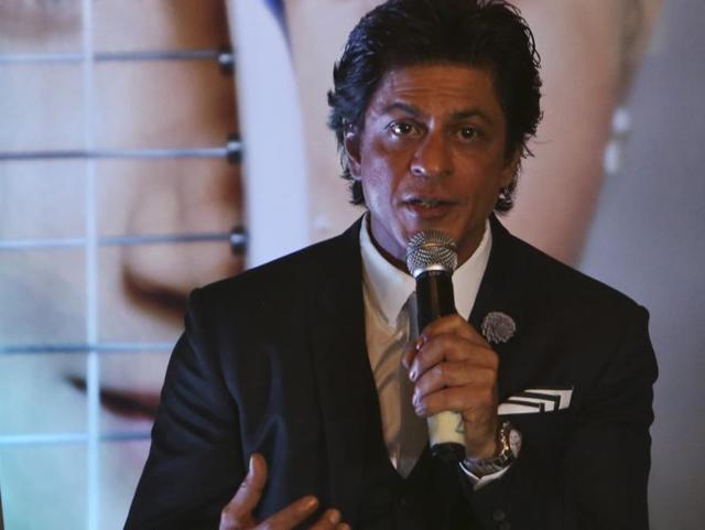Who could be a better orator than Shh Rukh Khan in Bollywood? (AP) 