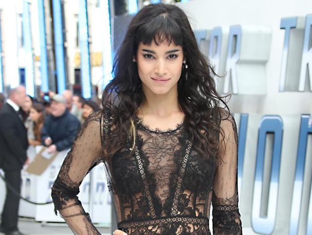 Sofia Boutella poses for photographers upon arrival at the premiere of the film Star Trek Beyond, the thrid in the rebooted Star Trek series, in London. (Joel Ryan/Invision/AP) 