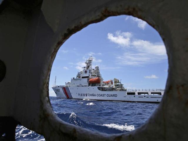 Japanese Coast Guard ship PLH02 Tsugaru (background) is seen with a Philippine Coast Guard boat (C) during their annual joint anti-piracy exercise in the waters off Manila Bay on Wednesday, a day after a UN-backed tribunal declared China has no "historic rights" in the South China Sea. (AFP) Japanese Coast Guard ship PLH02 Tsugaru (background) is seen with a Philippine Coast Guard boat (C) during their annual joint anti-piracy exercise in the waters off Manila Bay on Wednesday, a day after a UN-backed tribunal declared China has no "historic rights" in the South China Sea. (AFP)