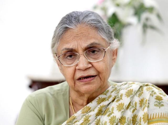 The Congress’ chief ministerial candidate for Uttar Pradesh elections: Sheila Dikshit (Hindustan Times)