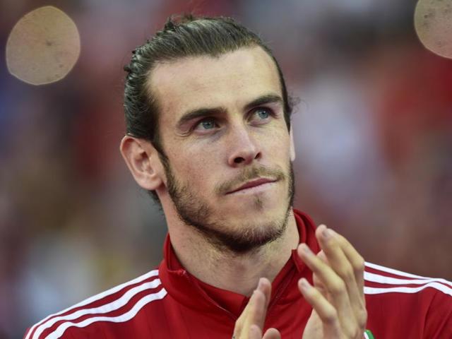 Wales' Gareth Bale reacts at Cardiff City Stadium. (Reuters Photo) Wales' Gareth Bale reacts at Cardiff City Stadium. (Reuters Photo)
