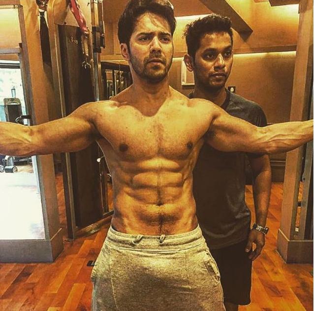 Varun Dhawan shares with his fans how he got those abs for Jaaneman Aah, his new song from upcoming film Dishoom. (Instagram) 