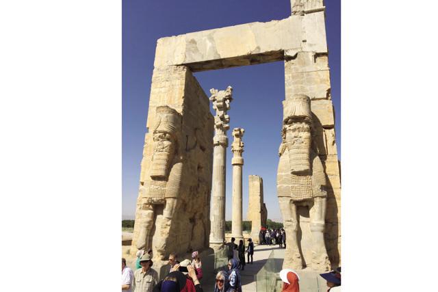 The reception hall of Darius the Great at Persepolis. (Wendell Rodricks) The reception hall of Darius the Great at Persepolis. (Wendell Rodricks)