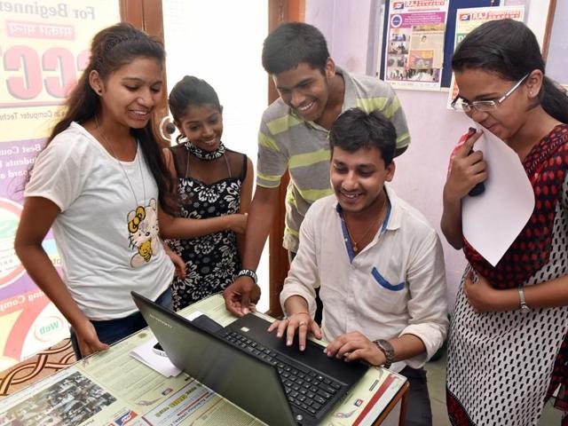 The Institute of Chartered Accounts of India is expected to declare the CA final CPT exam results 2016 on July 18 .(Pratham Gokhale/ HT file)