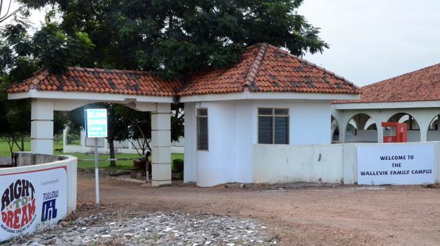 Administrative building of Right to Dream soccer academy at Akrade, eastern region, on June 30, 2016. (AFP PHOTO) Administrative building of Right to Dream soccer academy at Akrade, eastern region, on June 30, 2016. (AFP PHOTO)