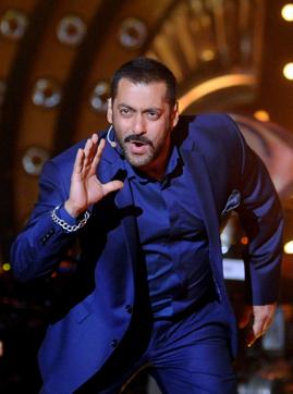 Salman hosts Bigg Boss 9. (AFP)