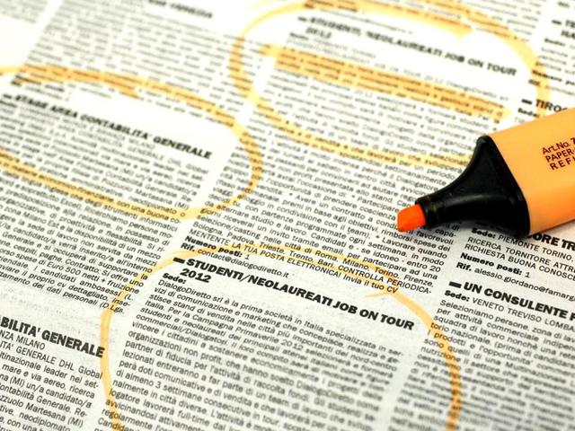 Job offers are seen in this illustration.(Reuters file) Job offers are seen in this illustration.(Reuters file)