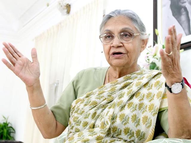 The Congress has announced Sheila Dikshit as its chief ministerial candidate in Uttar Pradesh where it hopes to recapture power. The Congress last held the state in 1989. (Vivek R Nair/HT File Photo) The Congress has announced Sheila Dikshit as its chief ministerial candidate in Uttar Pradesh where it hopes to recapture power. The Congress last held the state in 1989. (Vivek R Nair/HT File Photo)