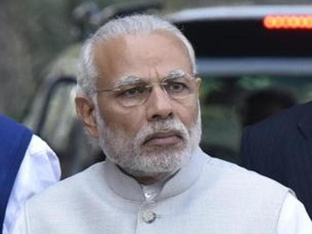File photo of PM Narendra Modi. The 11th Inter-State Council meeting on July 16, 2016, to be attended by the PM and state chief ministers, will focus on intelligence sharing, coordination for combatting terror, insurgency, police reforms and modernisation. (Arvind Yadav / HT Photo) File photo of PM Narendra Modi. The 11th Inter-State Council meeting on July 16, 2016, to be attended by the PM and state chief ministers, will focus on intelligence sharing, coordination for combatting terror, insurgency, police reforms and modernisation. (Arvind Yadav / HT Photo)