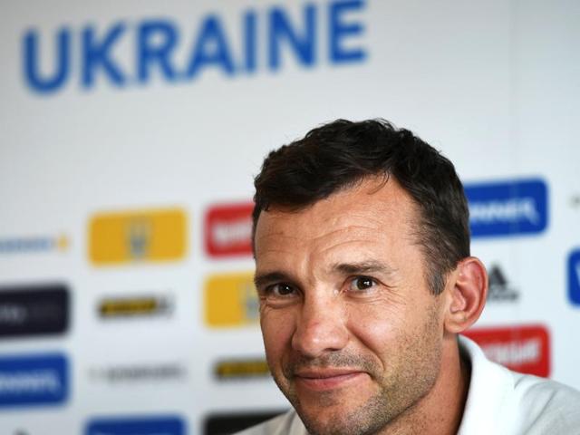 Ukrainian forward Andriy Shevchenko looking on during the Euro 2012 championships football match Ukraine vs France. (AFP) Ukrainian forward Andriy Shevchenko looking on during the Euro 2012 championships football match Ukraine vs France. (AFP)