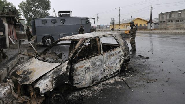 The shutdown call comes in wake of protests following the killing of Hizbul Mujahideen commander Burhan Muzaffar Wani earlier on July 8. (Waseem Andrabi/HT Photo) The shutdown call comes in wake of protests following the killing of Hizbul Mujahideen commander Burhan Muzaffar Wani earlier on July 8. (Waseem Andrabi/HT Photo)
