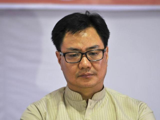 Kiren Rijiju said he wished that there was political stability in Arunachal Pradesh as it is a sensitive and important state. (HT File Photo) Kiren Rijiju said he wished that there was political stability in Arunachal Pradesh as it is a sensitive and important state. (HT File Photo)