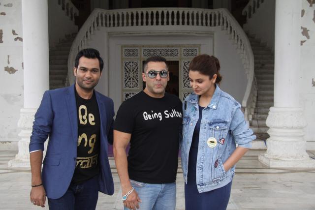 Actors Salman Khan, Anushka Sharma and filmmaker Ali Abbas Zafar during a media interaction for success of the film Sultan, in Mumbai, on July 15, 2016. (IANS) Actors Salman Khan, Anushka Sharma and filmmaker Ali Abbas Zafar during a media interaction for success of the film Sultan, in Mumbai, on July 15, 2016. (IANS)