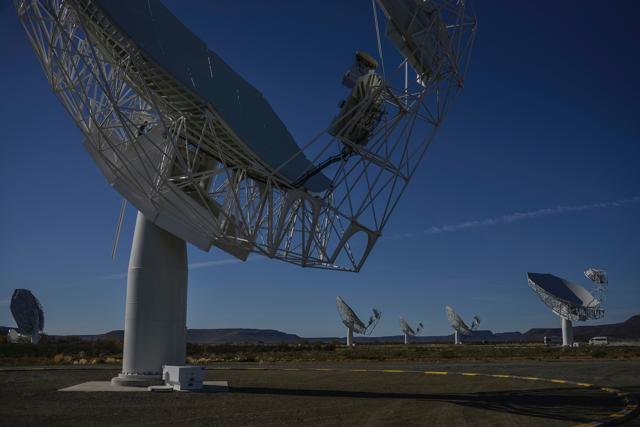 The image released Saturday was the first from MeerKAT, where 16 dishes were formally commissioned the same day. (AFP) The image released Saturday was the first from MeerKAT, where 16 dishes were formally commissioned the same day. (AFP)