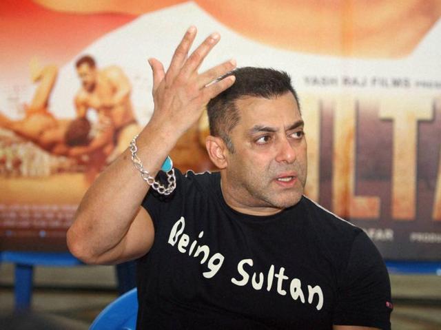 Salman Khan played a wrestler in Sultan. (PTI) Salman Khan played a wrestler in Sultan. (PTI)