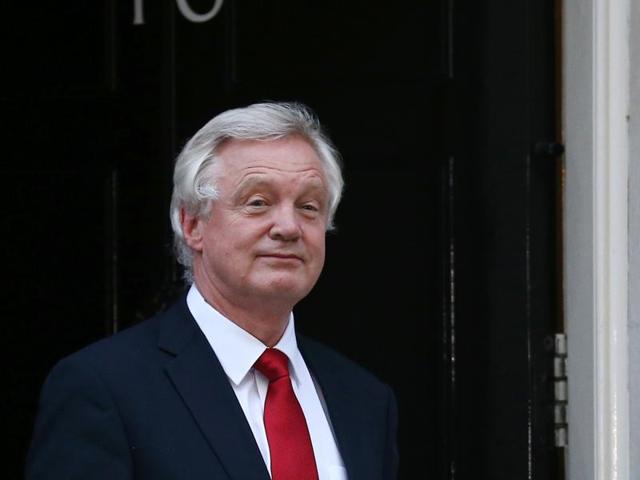 Brexit secretary David Davis dismissed suggestions that the estimated 3 million EU nationals now living in Britain might be forced to leave. (AFP file photo) Brexit secretary David Davis dismissed suggestions that the estimated 3 million EU nationals now living in Britain might be forced to leave. (AFP file photo)