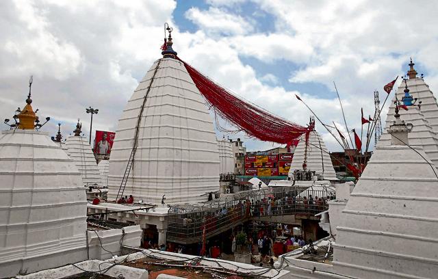 The Shravani Mela is frequented by over 40 lakh devotees, with the Shiva temple a particular highlight. (Bijay / HT Photo) The Shravani Mela is frequented by over 40 lakh devotees, with the Shiva temple a particular highlight. (Bijay / HT Photo)