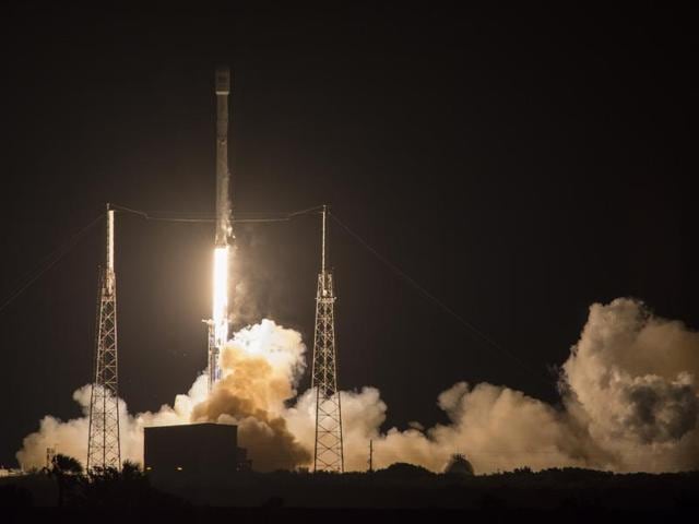 SpaceX will launch its unmanned Dragon cargo capsule to the International Space Station. (AP File Photo) SpaceX will launch its unmanned Dragon cargo capsule to the International Space Station. (AP File Photo)