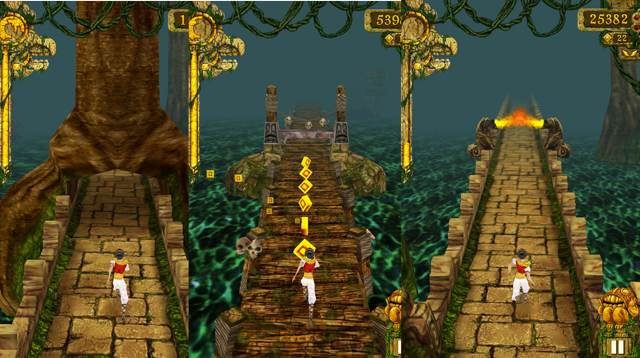 The sequel of Temple Run had popular celebrities such as Bruce Lee and Usain Bolt join the game’s roster for runners. The sequel of Temple Run had popular celebrities such as Bruce Lee and Usain Bolt join the game’s roster for runners.