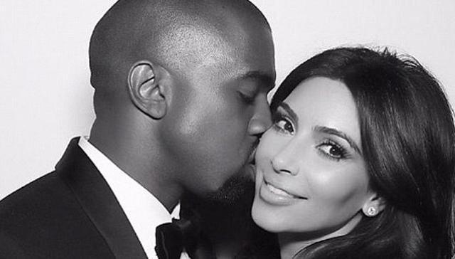 In a series of Snapchats, Kim shared portions of the phone call between the music performers. (© Kim Kardashian/Instagram)