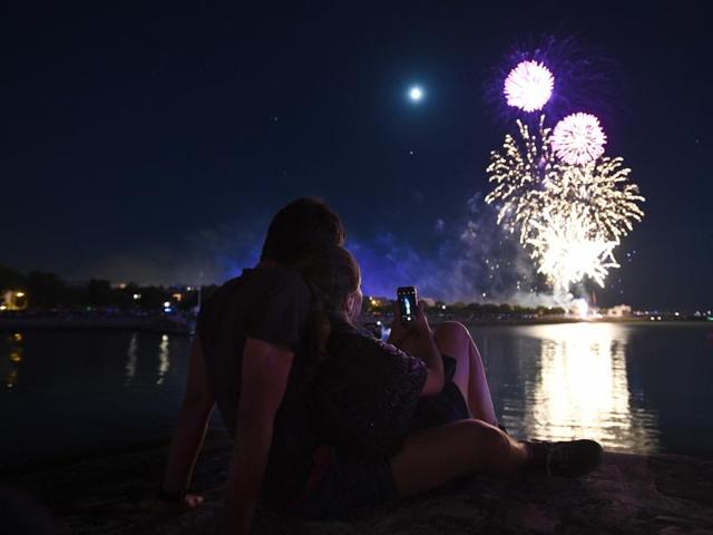 It was launched in 1985 by actor Jean-Louis Foulquier. Set in the historic town of La Rochelle, over half of the total 250 concerts were free this year, making it easy for visitors to enjoy sight-seeing and also attend the performances. (AFP) It was launched in 1985 by actor Jean-Louis Foulquier. Set in the historic town of La Rochelle, over half of the total 250 concerts were free this year, making it easy for visitors to enjoy sight-seeing and also attend the performances. (AFP)