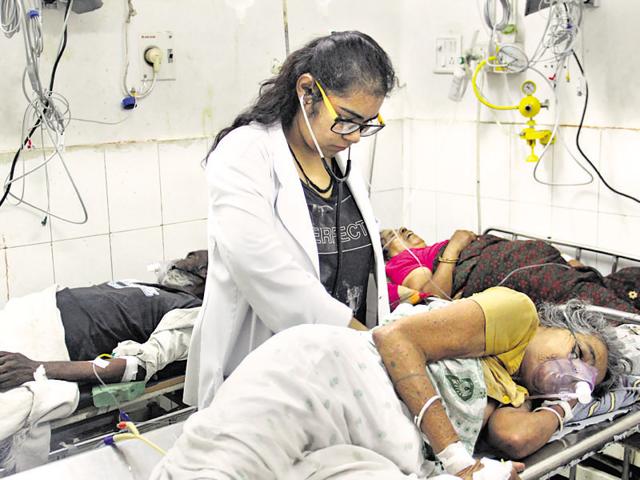 Director (public health) Dr BR Meena said many women patients with gynaecological problems did not feel comfortable being checked or treated by male gynaecologists or staff. (Pic for representation) Director (public health) Dr BR Meena said many women patients with gynaecological problems did not feel comfortable being checked or treated by male gynaecologists or staff. (Pic for representation)