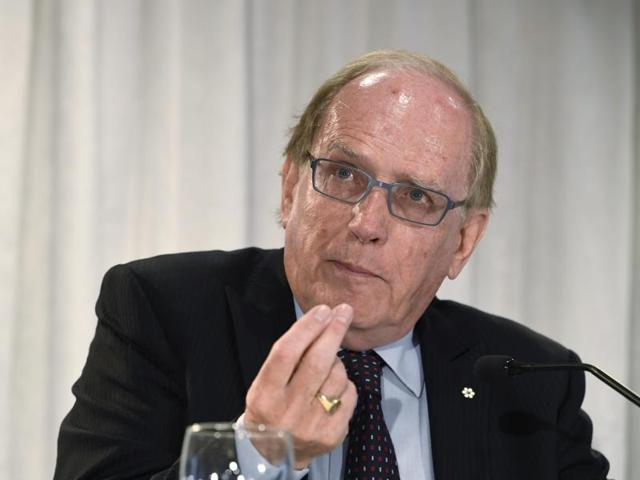 Canadian law professor Richard McLaren speaks at a news conference in Toronto to present his findings into allegations of a state-backed doping conspiracy by Russia. (AP) Canadian law professor Richard McLaren speaks at a news conference in Toronto to present his findings into allegations of a state-backed doping conspiracy by Russia. (AP)