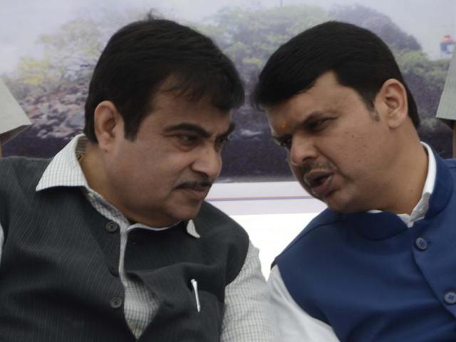 As the BJP-led governments at the Centre and the state have settled in their offices, chief minister Devendra Fadnavis and Union roads and transport minister Nitin Gadkari have emerged as power centres in Maharashtra (HT) As the BJP-led governments at the Centre and the state have settled in their offices, chief minister Devendra Fadnavis and Union roads and transport minister Nitin Gadkari have emerged as power centres in Maharashtra (HT)