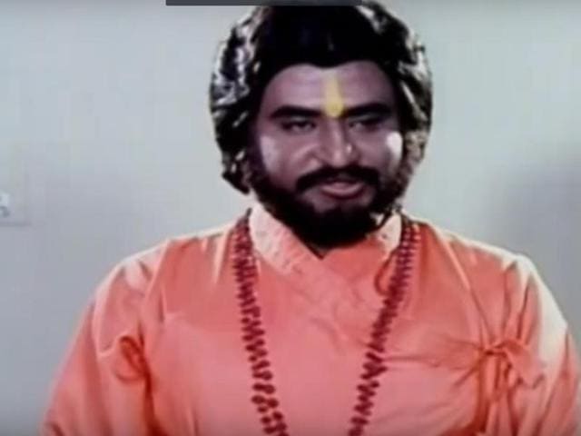 And how about this sadhu in Moondru Mugam (1982). And how about this sadhu in Moondru Mugam (1982).