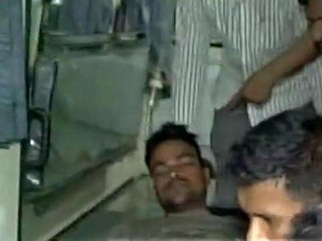 One of the injured commandos being brought to AN Memorial Magadh Medical College. (ANI Photo) One of the injured commandos being brought to AN Memorial Magadh Medical College. (ANI Photo)