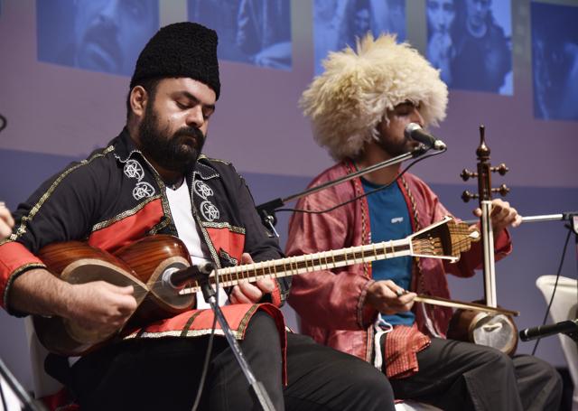 Ronak Musical Group from Iran during the Iranian Film festival at Siri Fort . (S Burmaula / HT photo) Ronak Musical Group from Iran during the Iranian Film festival at Siri Fort . (S Burmaula / HT photo)