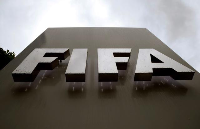 Raindrops flow down on a logo in front of FIFA's headquarters in Zurich, Switzerland. (Reuters Photo) Raindrops flow down on a logo in front of FIFA's headquarters in Zurich, Switzerland. (Reuters Photo)